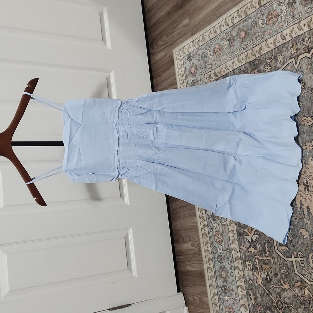 Summer Maternity Dress Sleeveless with Adjustable Straps